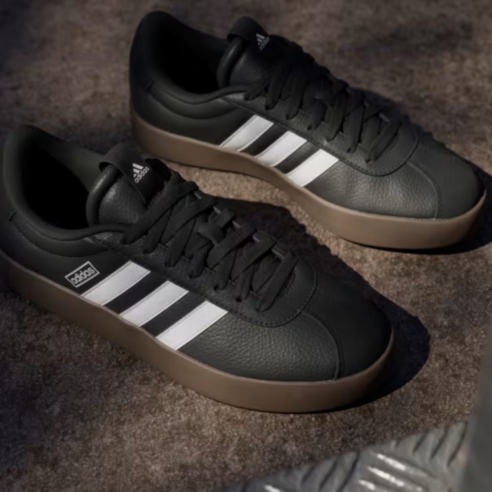 Adidas VL COURT 3.0 LOW SHOES Core Black Cloud White Gum